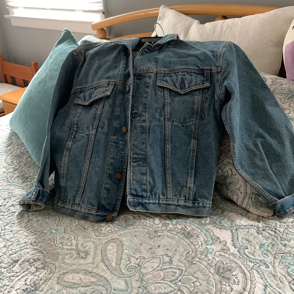 Workforce Jean jacket cotton construction corporation from the gap
